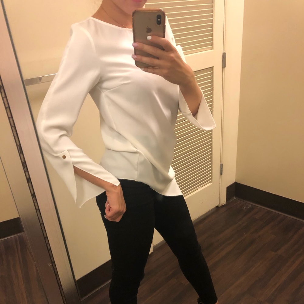 Zara Asymmetric Shirt